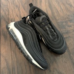 black nike air max 97s